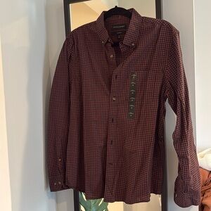 NWT Banana Republic Untucked Fit Button Down Shirt